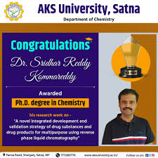 Kommareddy_PhD Award